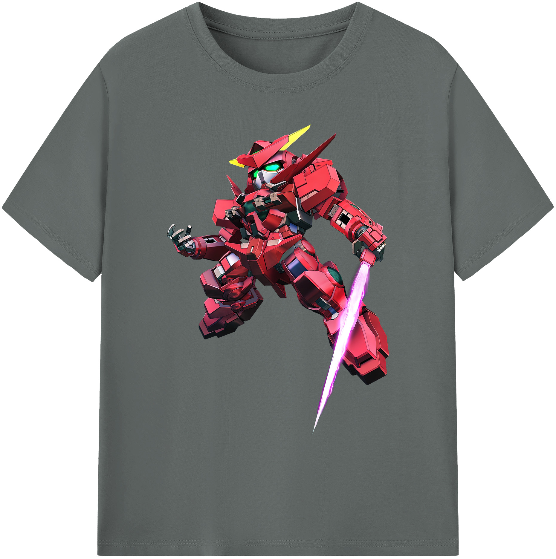 （画像用） 機動戦士ガンダム Mobile Suit Gundam 綿100％ メンズ半袖Tシャツ｜肌触りやわらか＆通気性